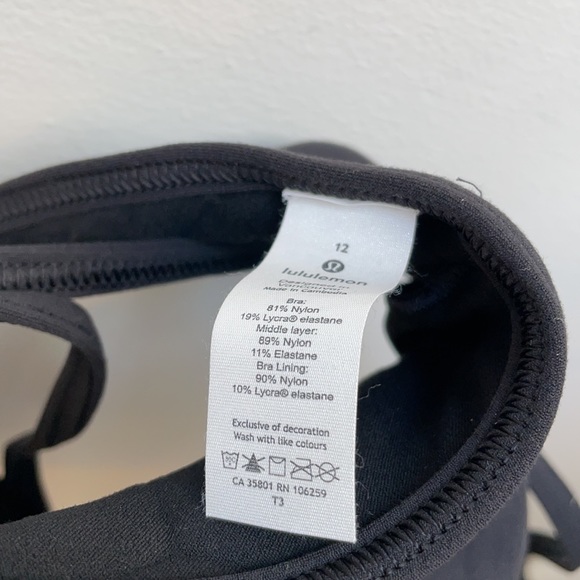 Lululemon Quiet Within Bra size 12 - Picture 4 of 5